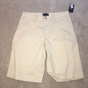 Men’s light brown/cream khakis Polo size 18